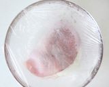 簡単手軽な、定番【レンジでハムエッグ】作り方4写真