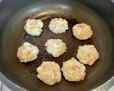 はんぺんと玉ねぎのふわふわ焼き作り方4写真
