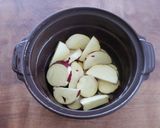 レンジで節電☆さつまいものひき肉あんかけ作り方2写真