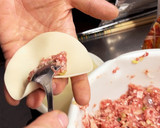 簡単！ヘルシー小籠包風　蒸し餃子作り方4写真