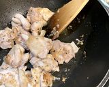 チキンと栗のスピルリナ・レモンクリーム煮作り方5写真