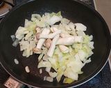 朝たん☆鶏むね肉の卵焼き・お好み焼き風作り方3写真