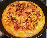 朝たん☆鶏むね肉の卵焼き・お好み焼き風作り方12写真