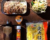 ▲山ごはん▲博多名物!焼きラーメン作り方10写真