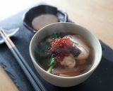 ”くるみだれ”がおいしい岩手風のお雑煮作り方13写真