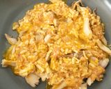 まいたけのツナたまチーズ焼き作り方3写真