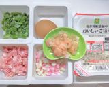 生姜甘酢漬け（ガリ）を効かせた炒飯作り方1写真