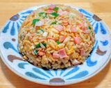 生姜甘酢漬け（ガリ）を効かせた炒飯作り方8写真