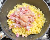 生姜甘酢漬け（ガリ）を効かせた炒飯作り方6写真