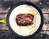 ▲山ごはん▲ワサマヨ生クリームハンバーグ作り方8写真
