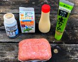 ▲山ごはん▲ワサマヨ生クリームハンバーグ作り方10写真