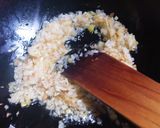セロリと牛肉の変わりチャーハン作り方3写真