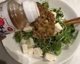 小菜と豆腐と納豆のチョレギサラダ作り方8写真