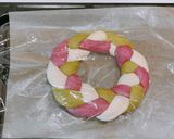 3色のクリスマスリースパン★作り方11写真