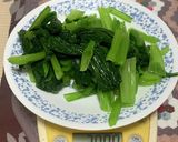 小松菜の炒め物〜(o˘◡˘o)♡作り方4写真
