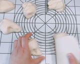 雪の結晶パン【ジャムパン】クリスマス作り方2写真