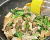 小松菜の炒め物〜(o˘◡˘o)♡作り方17写真