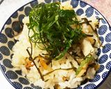 さっぱり梅と塩昆布の混ぜご飯作り方7写真