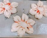 雪の結晶パン【ジャムパン】クリスマス作り方10写真