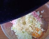中華風スティッキオと豚ひき肉の餃子の餡。作り方12写真