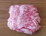 中華風スティッキオと豚ひき肉の餃子の餡。作り方6写真