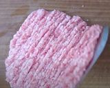 中華風スティッキオと豚ひき肉の餃子の餡。作り方8写真