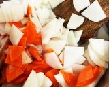 けんちょう　大根と人参と豆腐の煮物作り方8写真