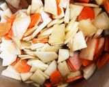 けんちょう　大根と人参と豆腐の煮物作り方10写真