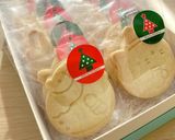クリスマス　型抜きチョコサンドクッキー作り方10写真