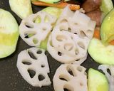 さつま芋と蓮根のハーブオイル焼きマリネ風作り方5写真