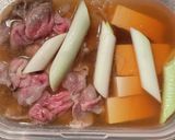 電子レンジで簡単!肉豆腐☆作り方9写真