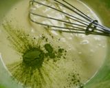 簡単！生チーズケーキ　抹茶作り方4写真