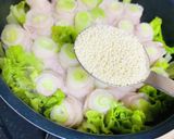 Xmas☆白ネギにょきにょき・みぞれ鍋作り方10写真