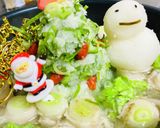 Xmas☆白ネギにょきにょき・みぞれ鍋作り方13写真
