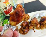 鶏手羽元のはちみつ照り焼き作り方5写真