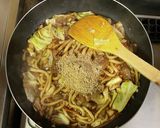 超簡単☆旨味堪能すりごまソース焼きうどん作り方8写真