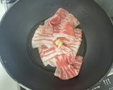 豚丼の温玉添え作り方2写真
