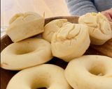 米粉とお豆腐の焼きドーナツ作り方4写真