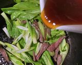 牛肉と青梗菜　和風コク旨炒め作り方4写真