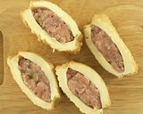 ［糖質制限］優しい味わい♡厚揚げの肉詰め作り方5写真