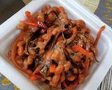 納豆に松前漬けまぜまぜ作り方1写真