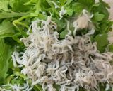 春菊としらすのサラダ作り方5写真