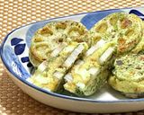 れんこんのおじゃがはさみ焼き作り方9写真