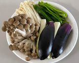 ナス・ピーマンセットときのこのホイル焼き作り方1写真