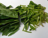 【野菜ソムリエ】ほうれん草のめんつゆマヨ作り方1写真