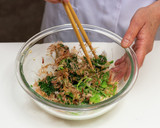 【野菜ソムリエ】ほうれん草のめんつゆマヨ作り方5写真