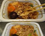 美味ドレとねぎ塩チューブで牛すき豆腐!作り方2写真