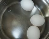 温泉卵お鍋で。作り方2写真