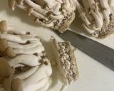 シロ菜の炊いたんと、焼き塩サバ。作り方6写真