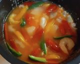 簡単!人参で作るパエリア風炊き込みご飯作り方4写真